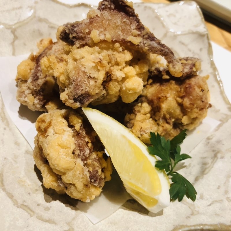 知床鶏のザンギ(鮨 四季膳 椿や)