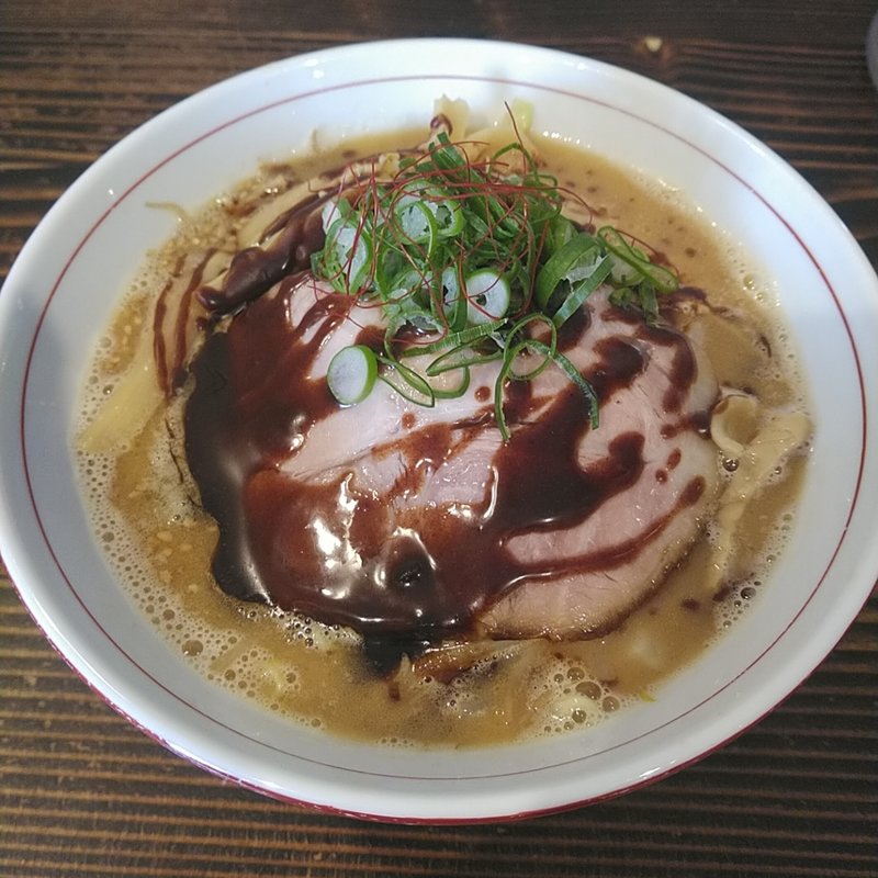 黒のミソらーめん(鶏だしらーめん 零SEN)