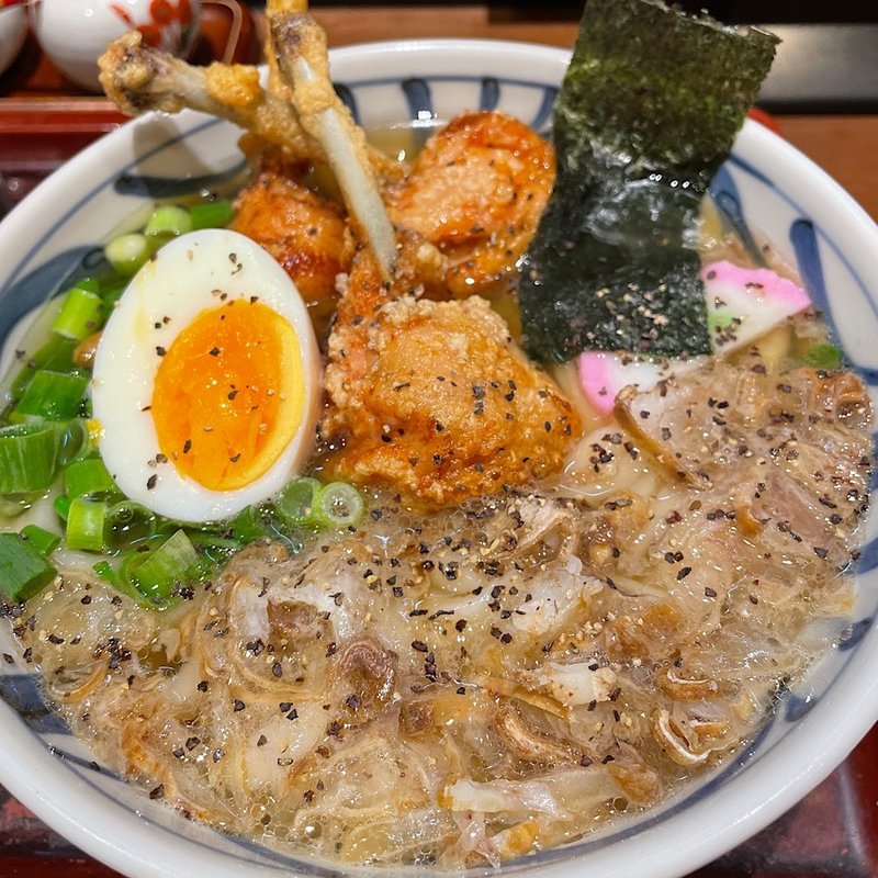 (月限定)チューリップかすうどん(うどん棒 大阪本店 )