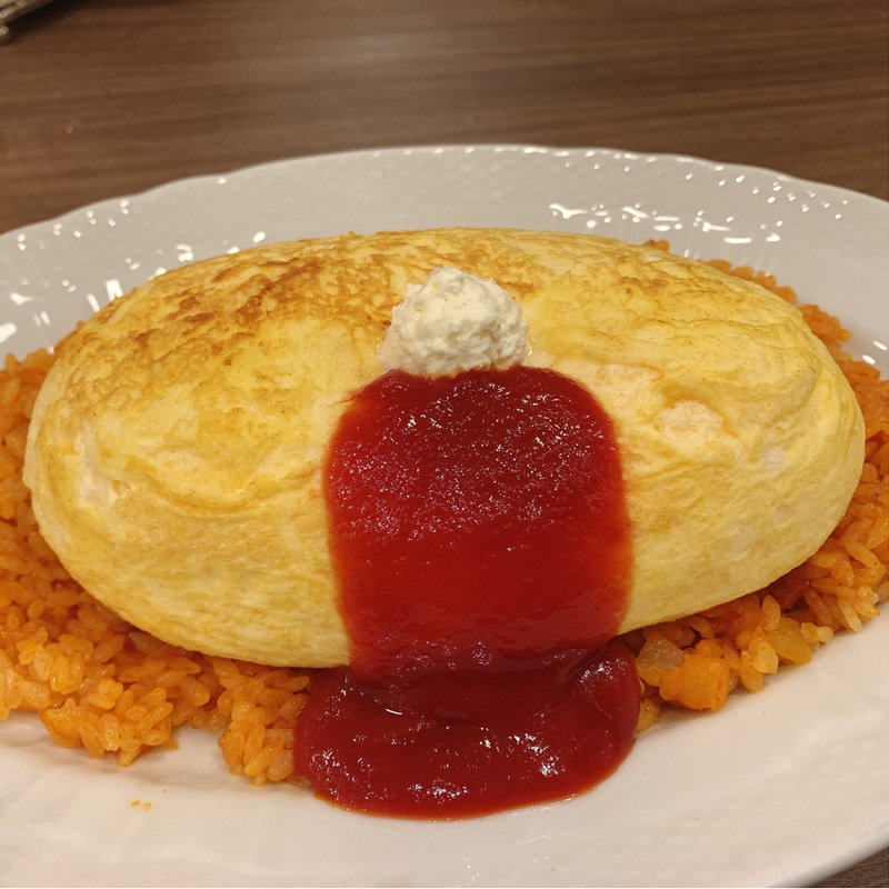 スフレオムライス(サロン　卵と私)