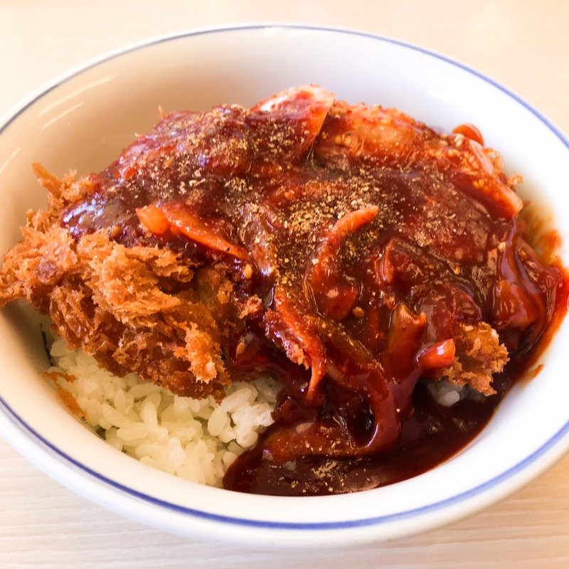 赤辛かつ丼(梅)(かつや 尼崎西難波店)