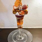 焼きチーズプリンパフェ(cafe tento)