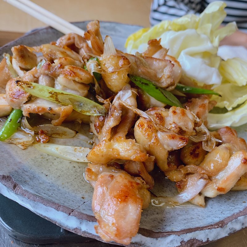 鳥ハラミ胡椒炒め(鳥料理 香楽)