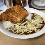 ロースカツとチーズのカレー
