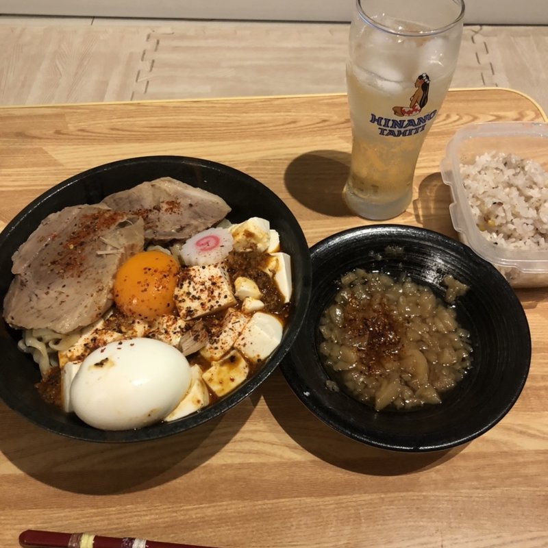 麻婆まぜそば(自家製麺No11)