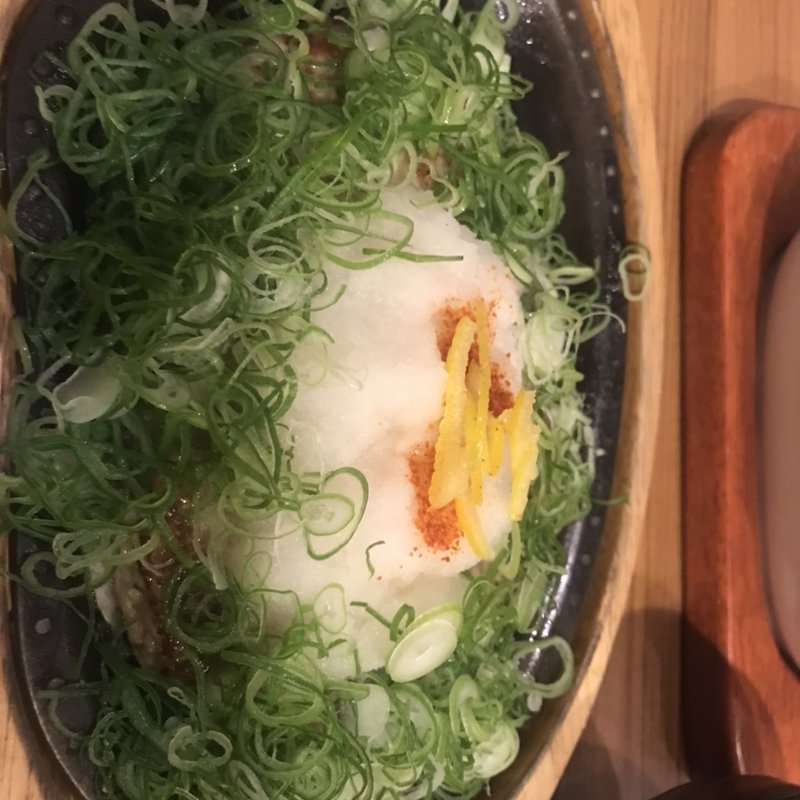 ねぎポンおろしバーグステーキ300㌘(びっくりドンキー聖蹟桜ヶ丘店)