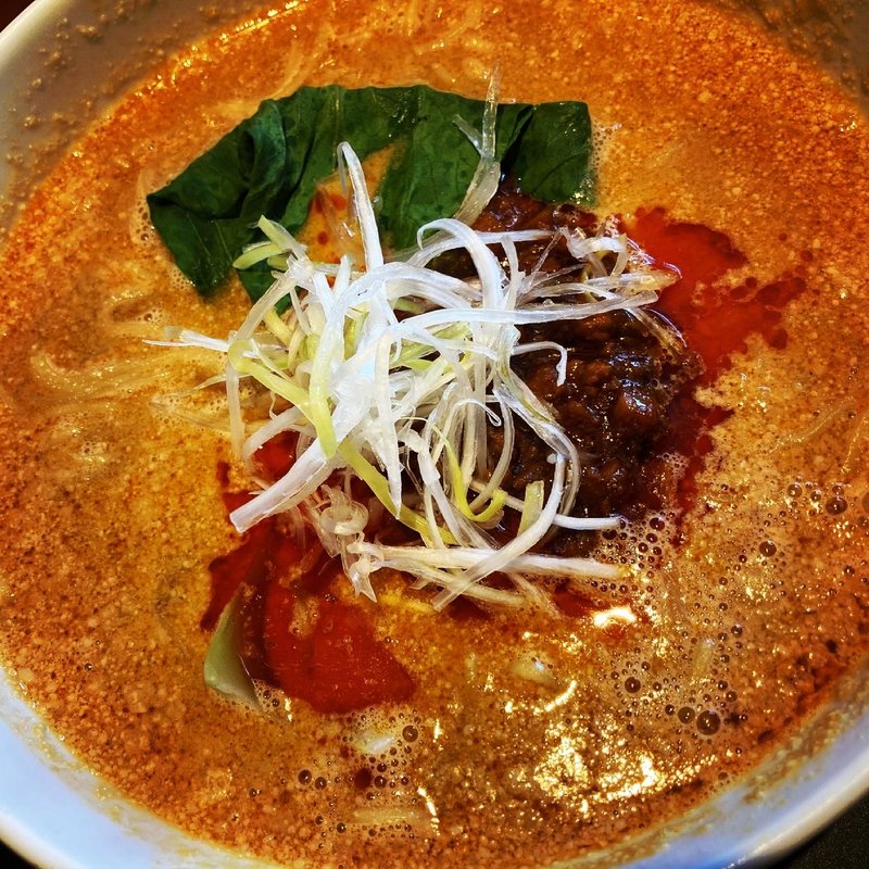 担々麺(らぁ麺 紫陽花 （ラアメン アジサイ）)