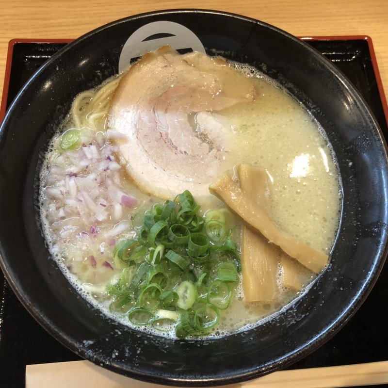 鶏白湯ラーメン(ラーメン天人)