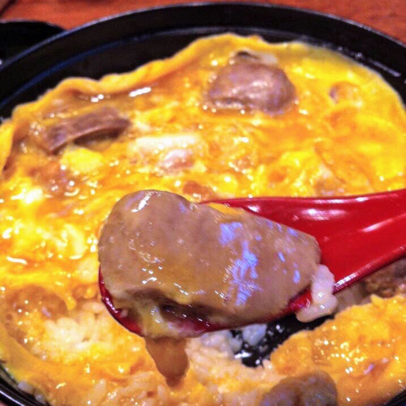 白レバ親子丼(玉ひで)