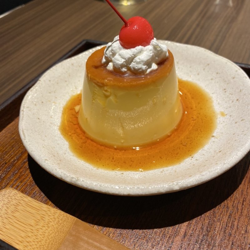 懐かしの昭和プリン(朝日湯源泉 ゆいる)