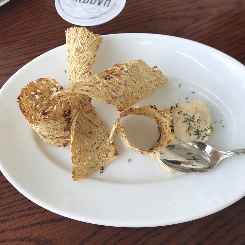 タタミイワシの高菜タルタル(ラ・マーレ・ド・チャヤ)