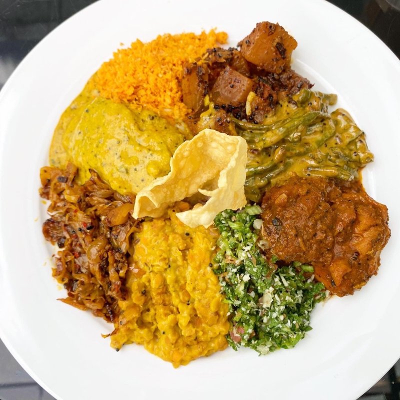 スリランカカレープレート(バンダラ ランカ （BANDARA LANKA）)