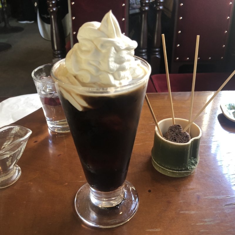 アイスウインナーコーヒー(喫茶 藤咲)