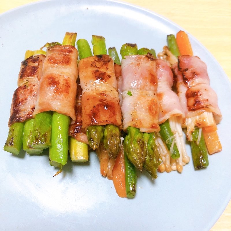 アスパラベーコン(自宅)