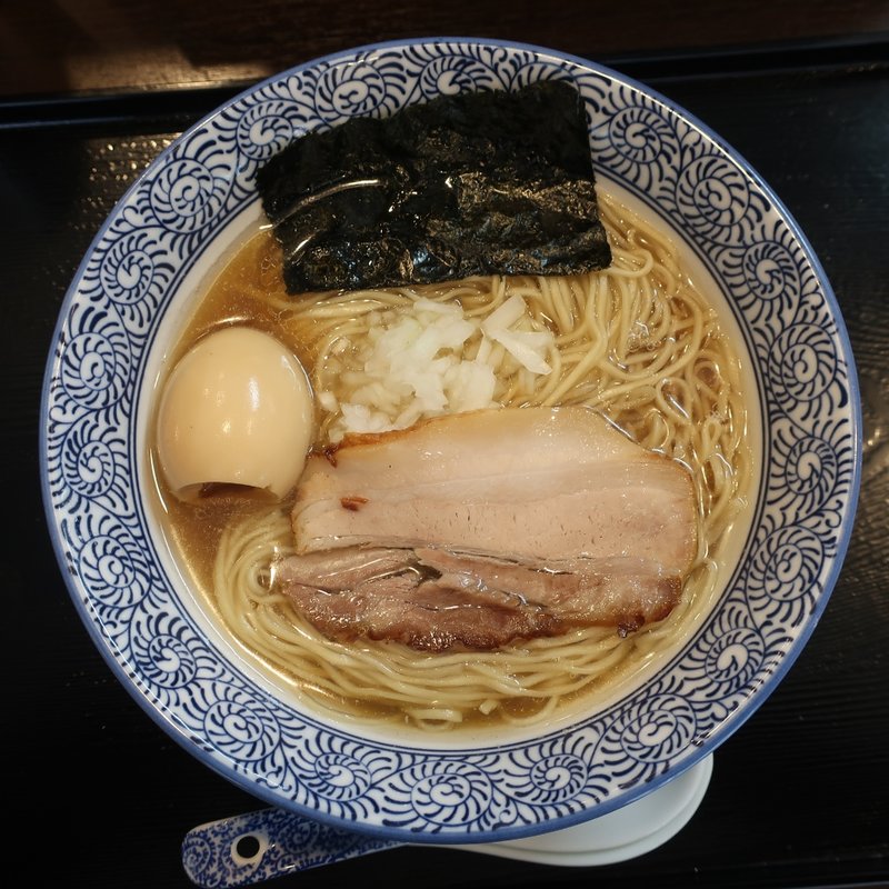 味玉淡麗煮干そば(中華蕎麦 福はら)