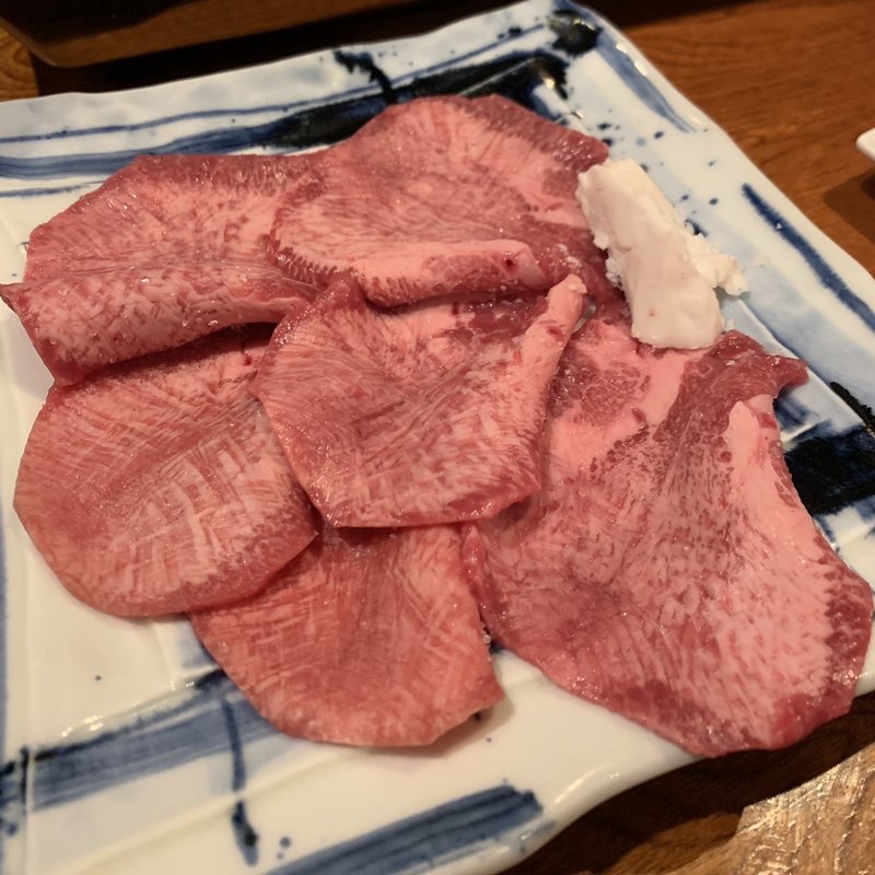 タン塩(ぎゅうたん‎ )