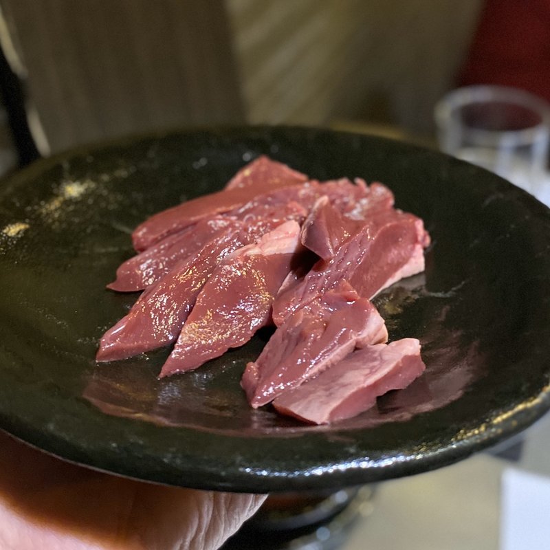 生ラム ハツ(ジンギスカン蝦夷)