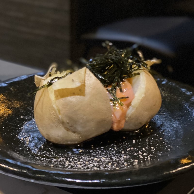 塩辛じゃがバター(ジンギスカン蝦夷)