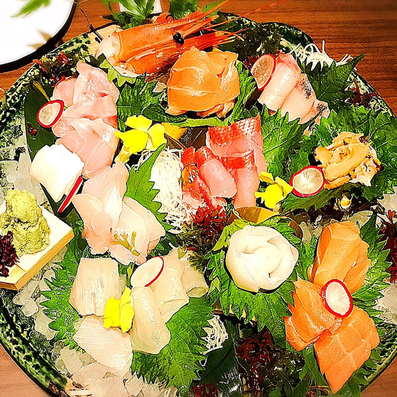 春の夢(お造り盛合せ：3～4人前)(板前ライブダイニング MAIWAI)