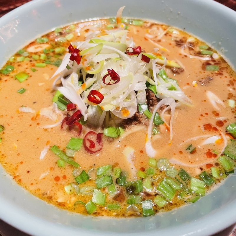 担々麺＆鶏肉飯セット(青龍門 イクスピアリ店｜中華台湾家庭料理)