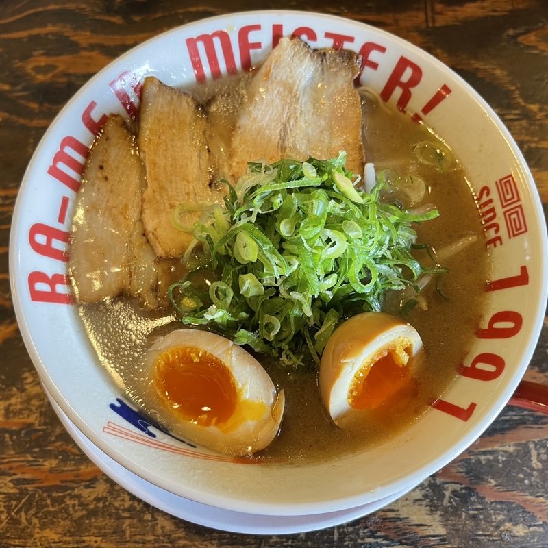 とんこつラーメン(味玉入)(希望軒 堺泉北2号八田店)