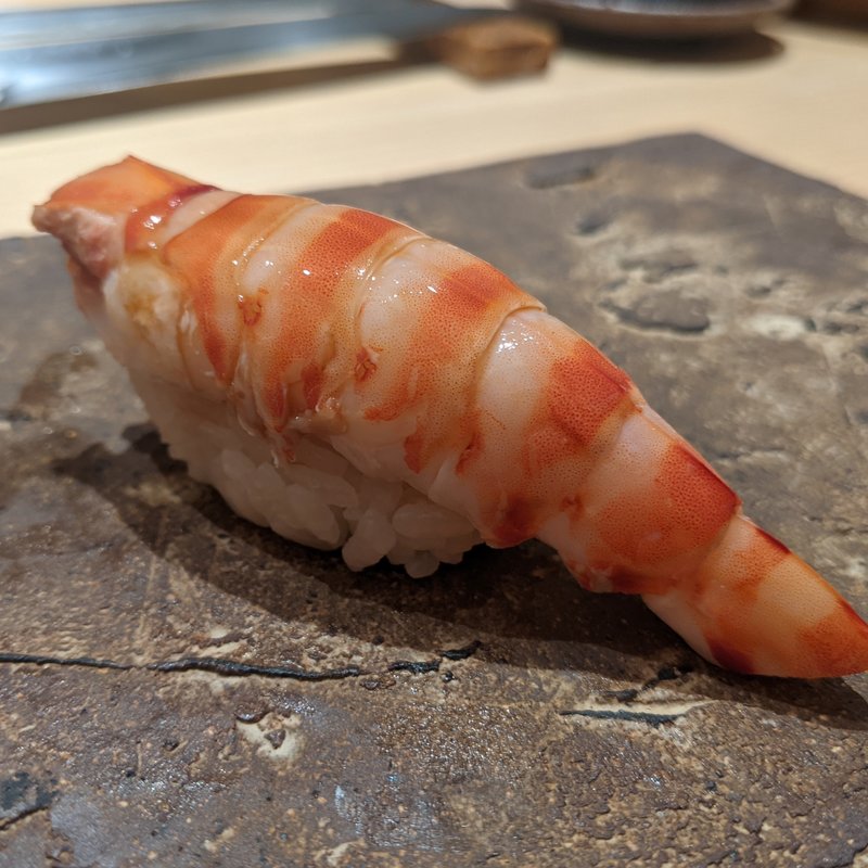 沖縄産車海老(鮨 和さび （わさび）)