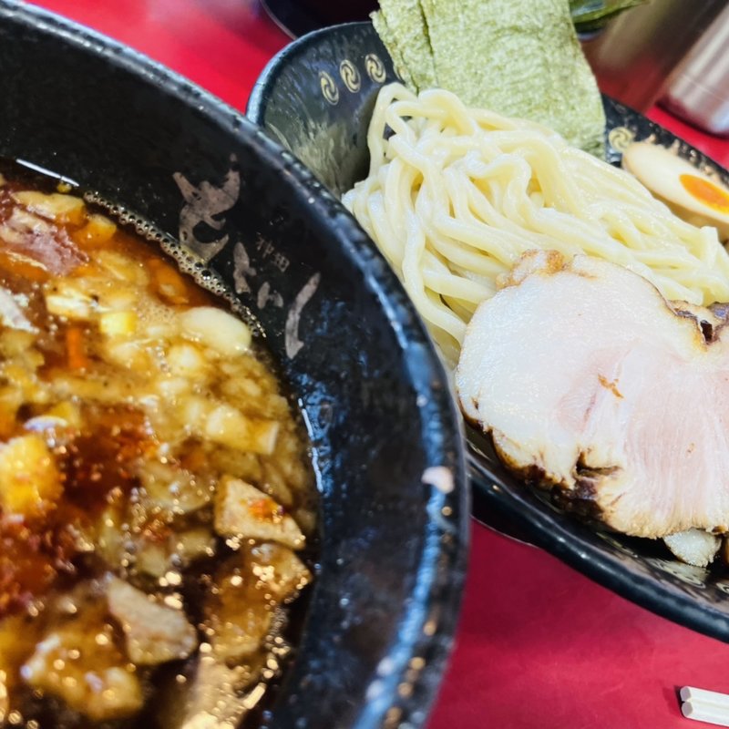 辛つけ麺(つけ麺 神田もといし 東岩槻店)