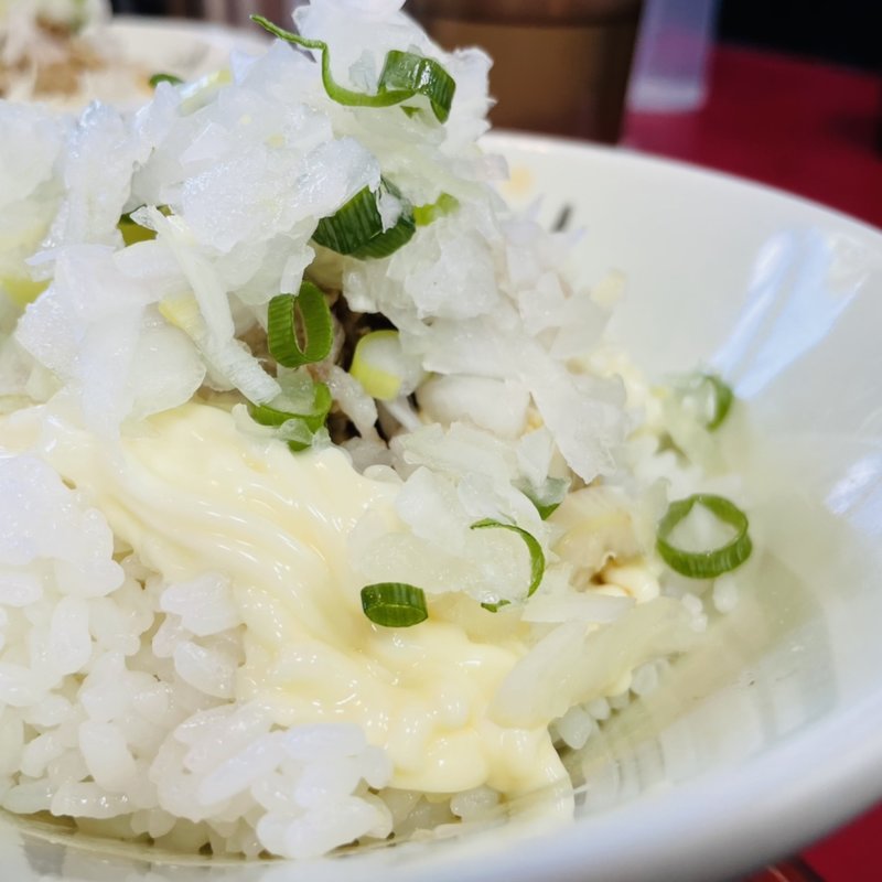 豚ほぐしねぎまみれ小丼(つけ麺 神田もといし 東岩槻店)