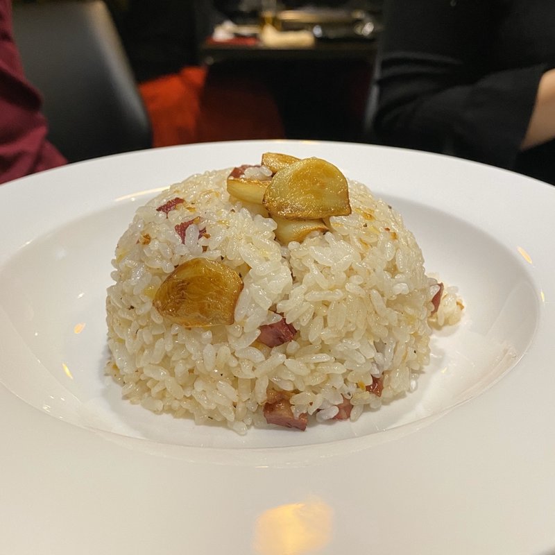 ガーリックライス(ジンギスカン蝦夷)