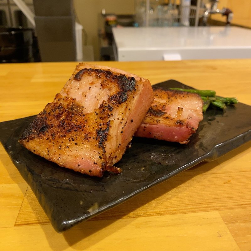 厚切りベーコンステーキ(串焼き×バル 串光)