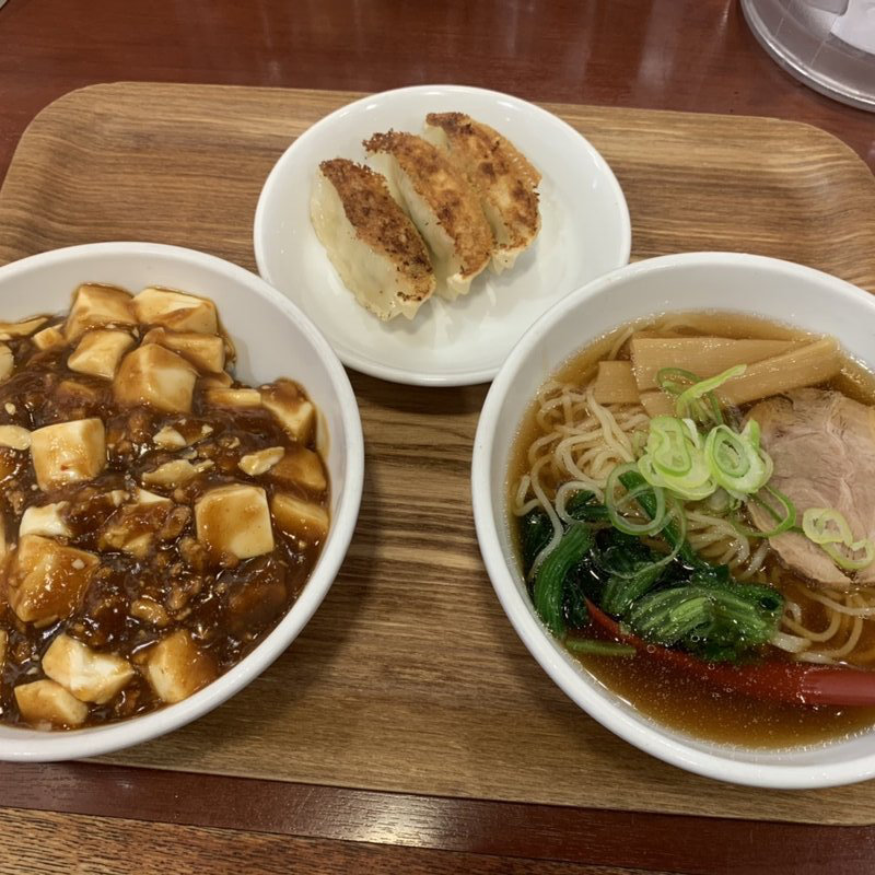 ミニ麻婆豆腐丼セット(れんげ食堂Toshuさがみ野店)