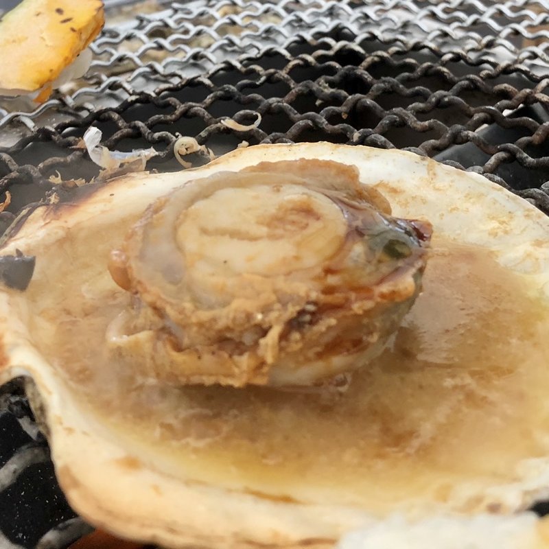 ホタテ(糸島牡蠣小屋ひろちゃんカキ)