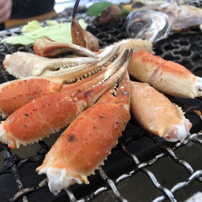 カニ爪(糸島牡蠣小屋ひろちゃんカキ)