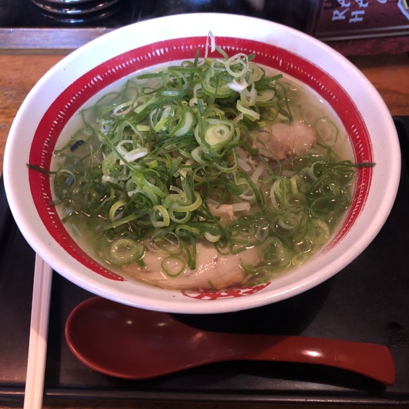 塩ラーメン(らーめん八角 FC姫路総本店)