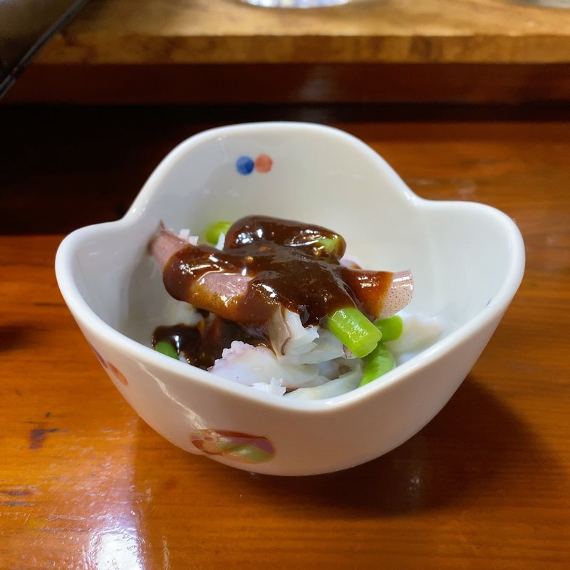 お通し(すし処 喜久)