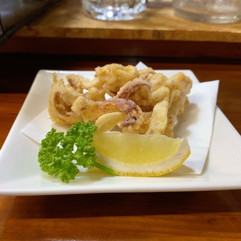 げその唐揚げ(すし処 喜久)