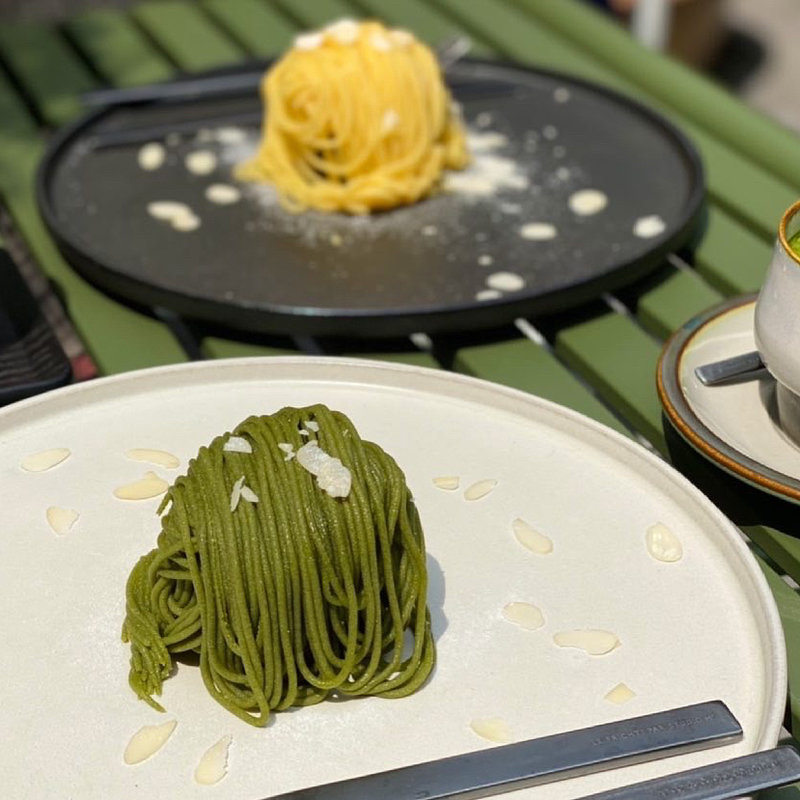 珈琲屋の抹茶モンブラン(TAKADA COFFEE タカダコーヒー)