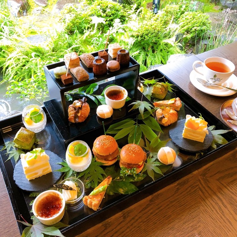 アフタヌーンティーセット(南禅寺参道 菊水)