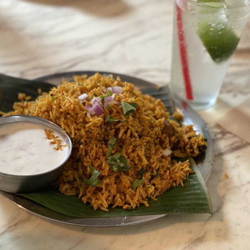 マトンビリヤニ(三燈舎)