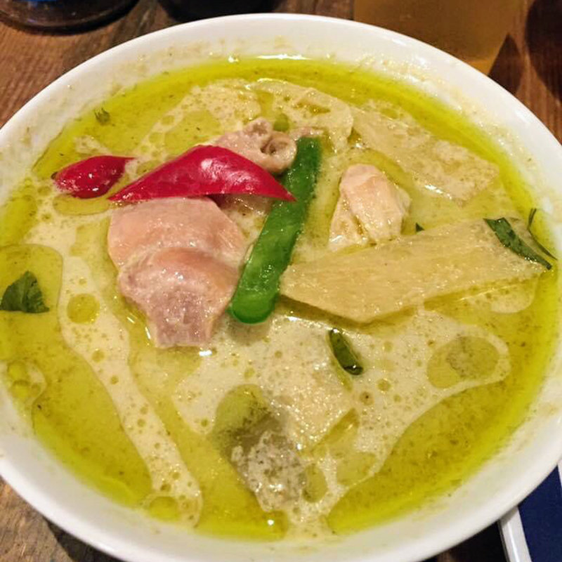 グリーンカレー(タイ国屋台食堂 ソイナナ)