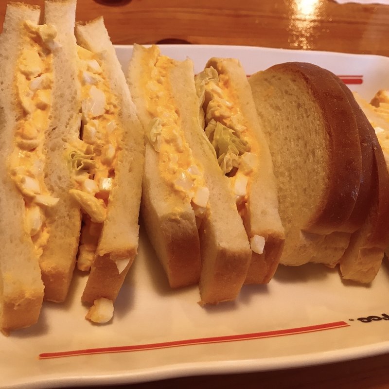 タマゴサンド(コメダ珈琲店 野々市矢作店 )