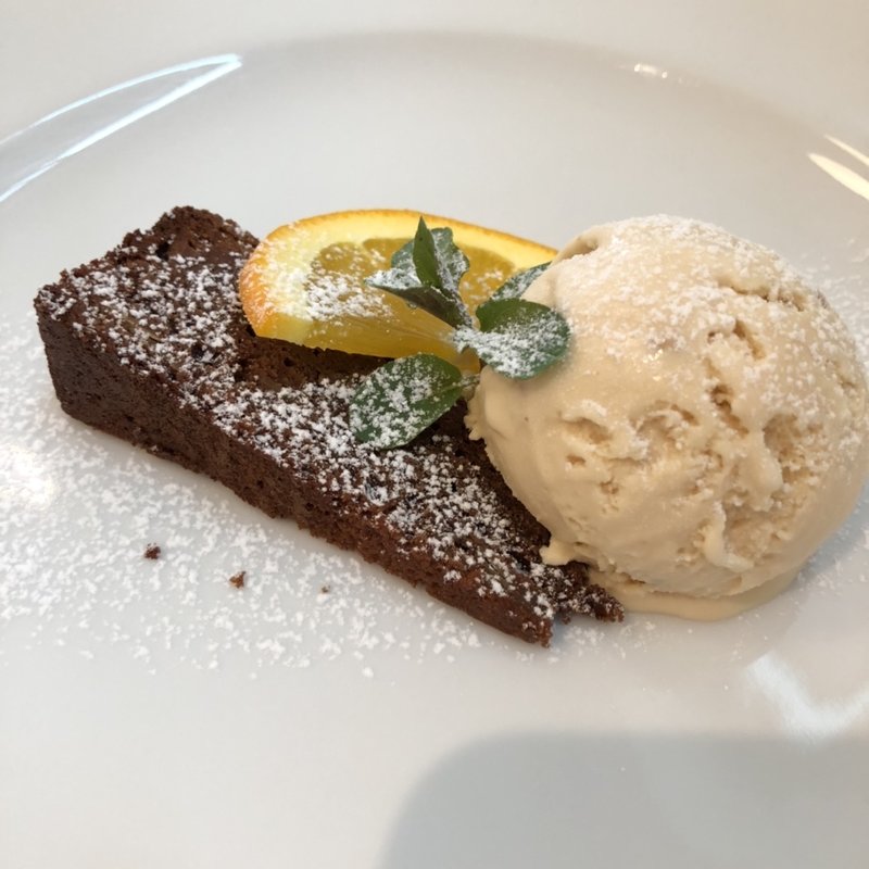 Pizzaランチのデザート(ダ・ジェンナーロ )