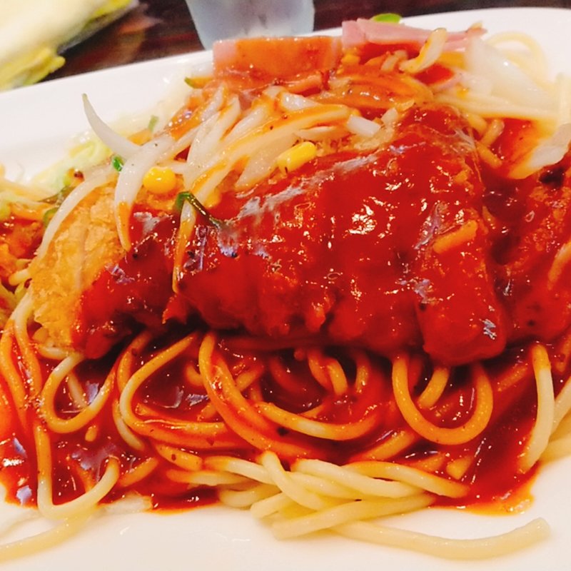 チキンカツスパ(あんかけ亭 （あんかけてい）)