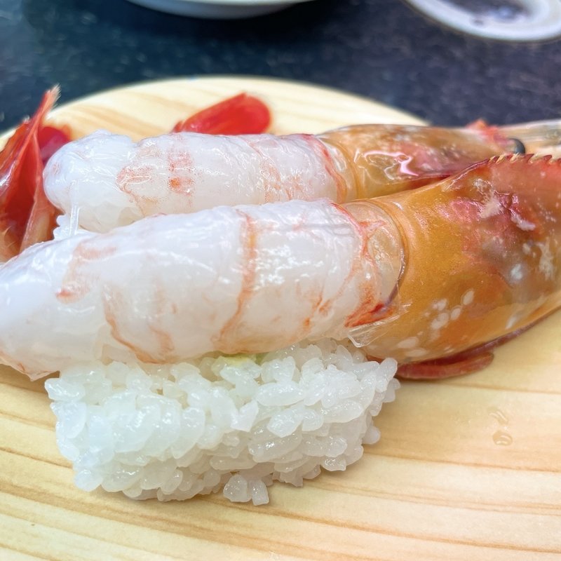 ボタン海老(市場寿し （いちばずし）)