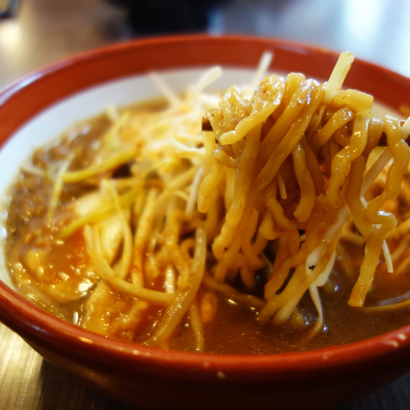 伊勢味噌肉ねぎらーめん(彰膳 南福岡店)