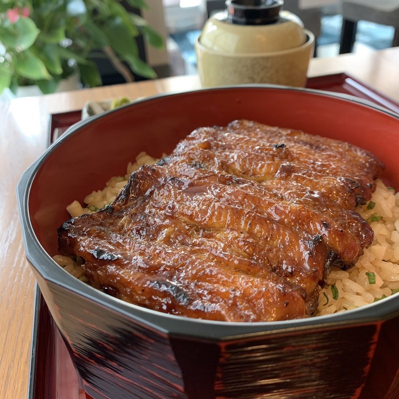 うなぎしゃきしゃき丼(濱松うなぎ中川家)