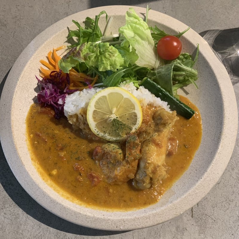 チキンと海老のレモンカレー(リ ポート （RE PORT）)