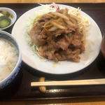 生姜焼き定食(菱田屋)