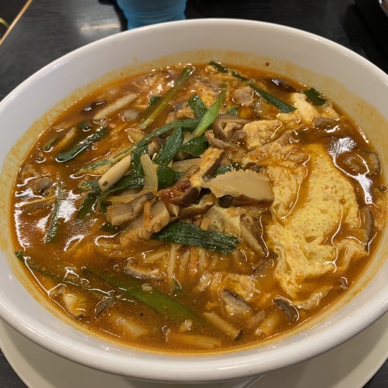 酸辣きのこ湯麺(日高屋 桶川駅店)