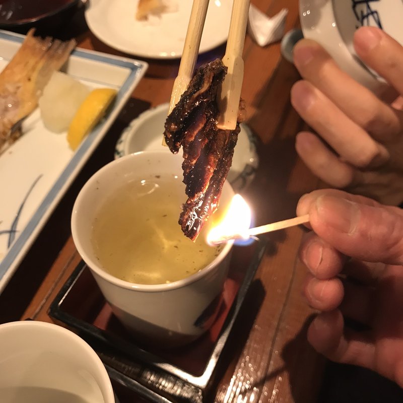 ひれ酒(うまいもの楽味)